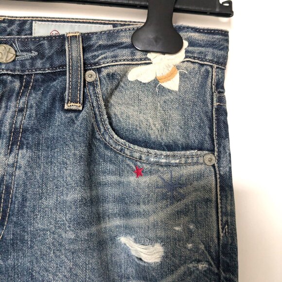 NWT AG Adriano Goldschmied The Phoebe Vintage High Waist Tapered Leg Jeans - Picture 10 of 16